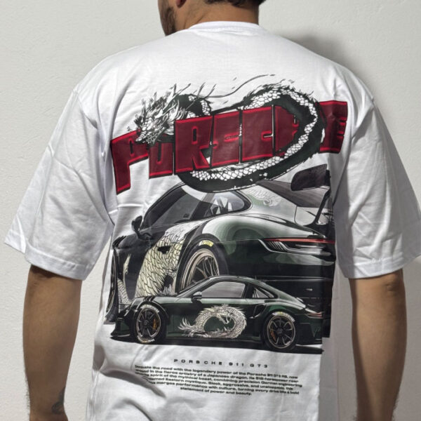 Camiseta Blanca Porsche